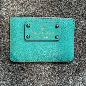 Tiffany blue Kate spade cars holder